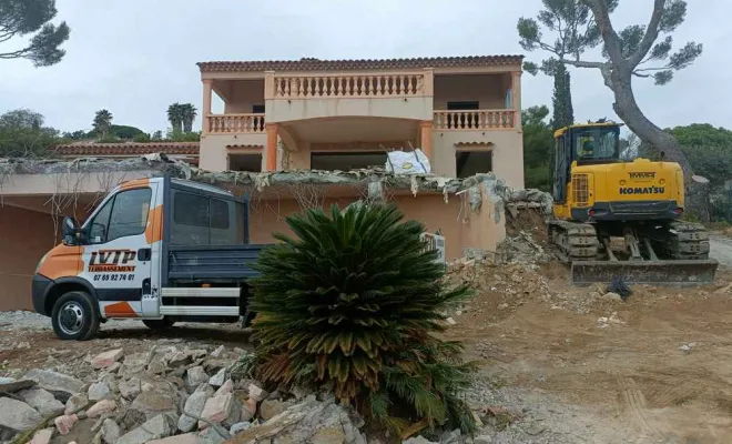 Extension, Sainte-Maxime, LVTP Terrassement