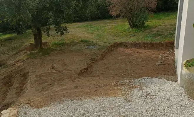 Extension, Sainte-Maxime, LVTP Terrassement