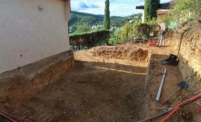 Fosse septique, Sainte-Maxime, LVTP Terrassement